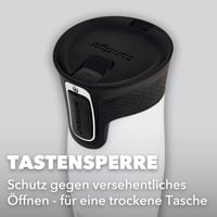 Termo hrnček Contigo West Loop Mini Autoseal, nehrdzavejúca oceľ, nepriepustný, viečko vhodné do umývačky riadu, bez BPA, 300 ml, farba soľ (sivá) 7