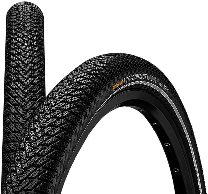 Continental Top Contact Winter II Premium 55-559 Kerékpár Gumi Fekete Összehajtható