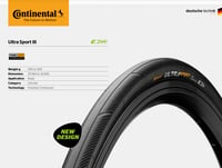 Skladací plášť na bicykel Continental Ultra Sport III 700x25C čierny 4