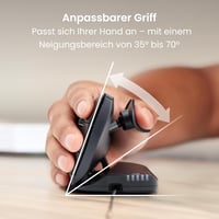 Contour Unimouse ergonomikus egér állítható döntéssel, 6 gomb, csuklótámasz, Mac/PC 2