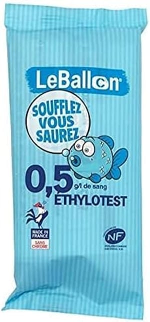 Contralco NFX 20702 Alkotester 10 kom. Set za mjerenje alkohola u dahu