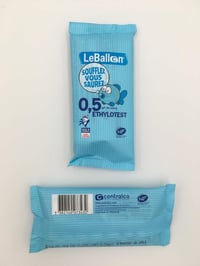 Contralco NFX 20702 Alkoholteszter 10 db Lélegzet Alkoholmérő Készlet 5