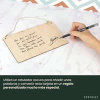 CONTRAXT "Te csodálatos vagy" fali dekoráció ajándék nőknek férfiaknak születésnapra 4