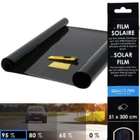 Folie Auto Protecție Solară Contrejour 463901 – Antracit, 95%, 51 x 300 cm, Folie Geamuri Auto 2
