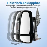 Convitex Ducato Boxer Jumper bal oldali elektromos tükör 2006-2023 4