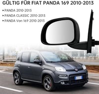 Convitex Fiat Panda 169 bal oldali tükör konvex üveggel 2010-2013 3