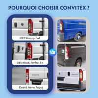 Convitex hátsó lámpa Citroën Jumper Peugeot Boxer 2006-2014 bal oldal 4