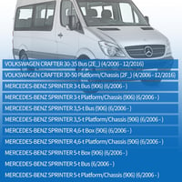 Convitex Jobb oldali elektromos külső visszapillantó tükör irányjelzővel teljes készlet Mercedes Sprinter 906 2006-tól Driver's Side 5