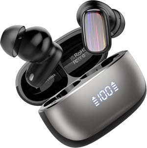 Conyat fordító Bluetooth fejhallgató 164 nyelvvel, zajszűréssel - narancssárga/fekete
