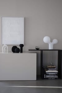 Keramická váza Cooee Design Pastille, ručne vyrobená, čierna, priemer: 15 cm, výška: 14 cm, HI-028-24-BK 6