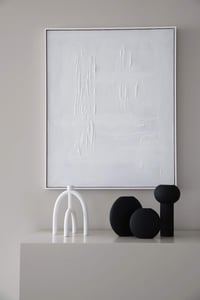 Keramická váza Cooee Design Pastille, ručne vyrobená, čierna, priemer: 15 cm, výška: 14 cm, HI-028-24-BK 5