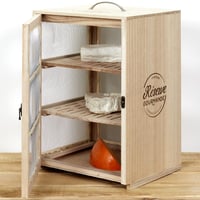 Stojan na potraviny COOK CONCEPT KA4717 Garde Manger, 28x24x39 cm, s 2 vyberateľnými podnosmi, z pavlovnie, na servírovanie syrov a údenín 10