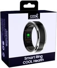 Cool Smart Ring okosgyűrű töltő powerbank alappal, egészség/sport/alvás - 22 mm méret 5