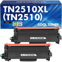 Cool Toner TN-2510XL TN2510 Kompatibilný toner s čipom, 2 ks čierny - Brother HL-L2400DW MFC-L2835DW MFC-L2800DW DCP-L2620DW MFC-L2860DWE DC 1
