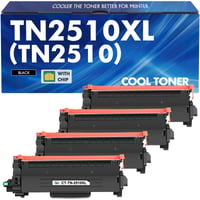 Kompatibilný toner Cool Toner TN2510XL TN2510 pre tlačiarne Brother HL-L2400DW MFC-L2835DW MFC-L2800DW DCP-L2620DW DCP-L2627DW – 4 ks čierny 1