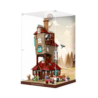 cooldac Akril Vitrin LEGO 76437 Harry Potter Róka Szetthez - Porvédő Átlátszó Kiállítási Doboz HD Háttérrel, Modell Nélkül 1