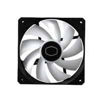 Cooler Master MasterLiquid 240L Core ARGB Processzor Vízhűtő - 240 mm Radiátor, Dupla Kamrás Szivattyú, 120 mm ARGB Ventilátor, LGA1700 AM5 AM4 Kompatibilis, Fekete 7