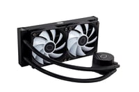 Cooler Master MasterLiquid 240L Core ARGB Processzor Vízhűtő - 240 mm Radiátor, Dupla Kamrás Szivattyú, 120 mm ARGB Ventilátor, LGA1700 AM5 AM4 Kompatibilis, Fekete 6