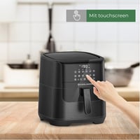 CoolHome AF23 XXL Deluxe Forrólevegős Sütő - 6,5 Literes Kerámia Bevonatú Airfryer - Előre Beállított Programokkal - Fekete 7