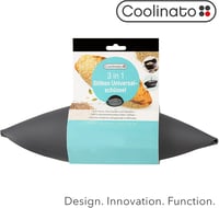Coolinato 3 az 1-ben szilikon tál kenyérsütő forma sütéshez keveréshez gőzöléshez 230 C-ig hőálló 24 cm 7