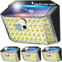 COOLNIGHT 246 LED napelemes kültéri lámpa mozgásérzékelővel, 2000 lm, 3 mód, IP65 1