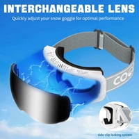 COOLOO Mágneses Síszemüveg OTG Anti-Fog UV Védelem Férfi Női 2