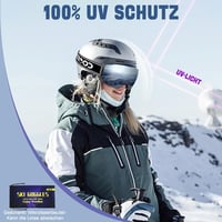 COOLOO Mágneses Síszemüveg OTG Anti-Fog UV Védelem Férfi Női Serdülő 6