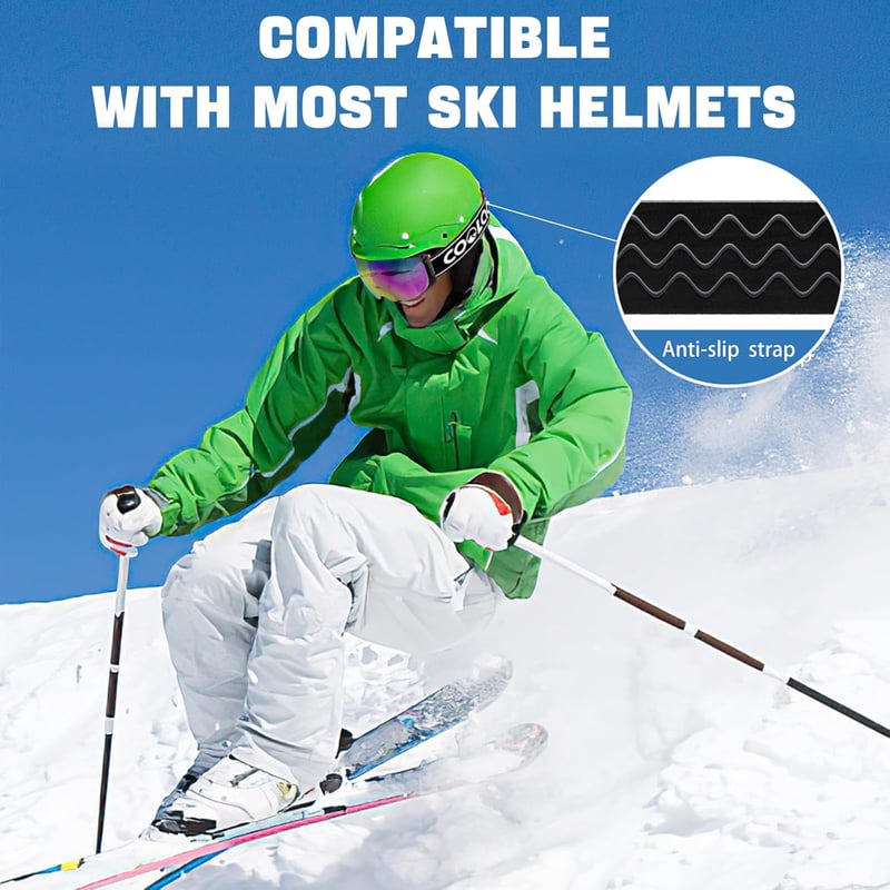 COOLOO Mágneses Síszemüveg OTG Anti-Fog UV Védelem Unisex
