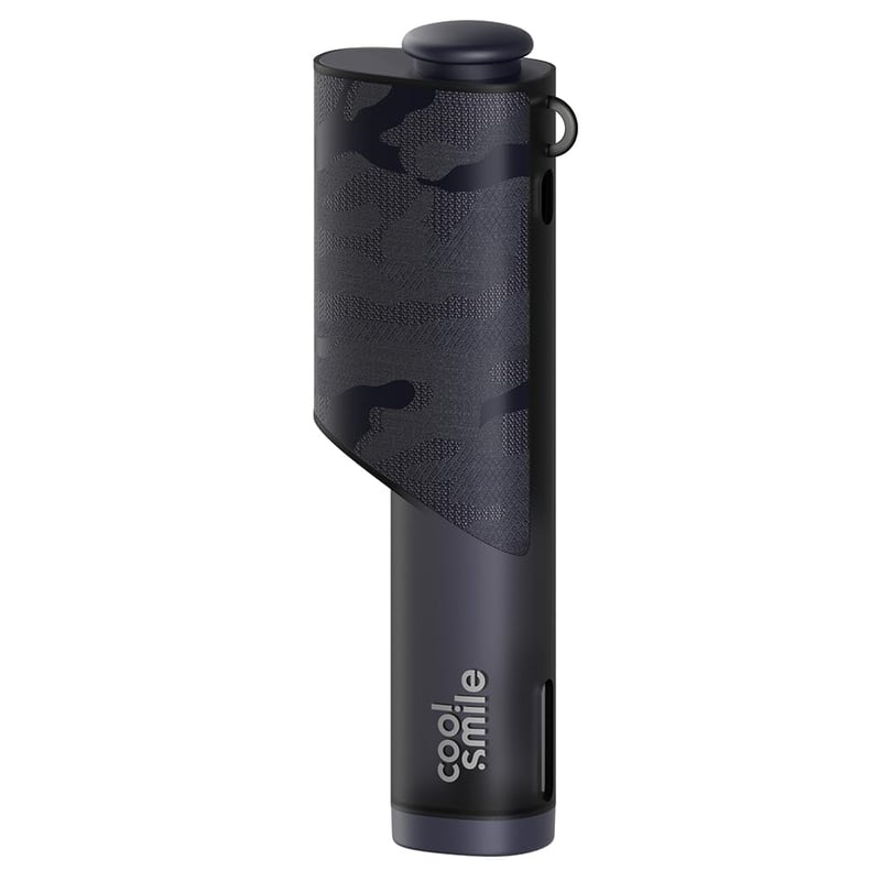 Husă de călătorie CoolSmile pentru periuțe de dinți electrice Oral-B cu încărcare Type-C, etui rigid cu orificii de ventilație, pentru seria Oral-B Pro/iO, negru