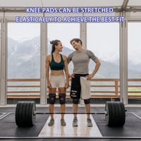 Coolzon Térdmerevítő Patella Gél Párnával Oldalsó Stabilizátorokkal Állítható Tépőzárral 2
