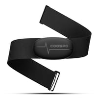 Hrudný snímač tepovej frekvencie CooSpo H6M s Bluetooth a ANT+, EKG meranie, vodoodolnosť IP67, kompatibilný s aplikáciami Wahoo, Polar Beat, Kinomap 1