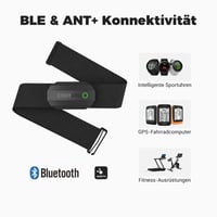 Centură monitor cardiac CooSpo H808S, ANT+/Bluetooth, rezistentă la apă IP67 4