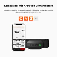 Centură monitor cardiac CooSpo H808S, ANT+/Bluetooth, rezistentă la apă IP67 5