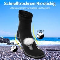 COPOZZ 3mm neoprén búváros zokni férfiaknak és nőknek vízisporthoz 4