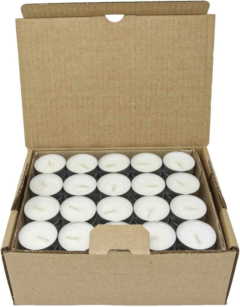 Coraz Home szójawax teafény 80db, illatmentes, paraffinmentes, alumínium pohárban