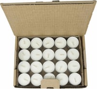 Coraz Home szójawax teafény 80db, illatmentes, paraffinmentes, alumínium pohárban 2
