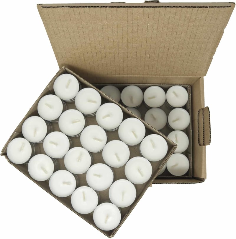 Coraz Home szójawax teafény 80db, illatmentes, paraffinmentes, alumínium pohárban