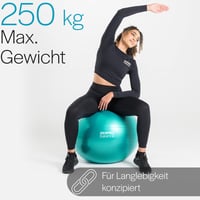 Minge de gimnastică Core Balance pentru fitness, yoga și sarcină, 45 cm, 55 cm, 65 cm, 75 cm, 85 cm, anti-explozie, cu pompă de aer inclusă 4