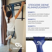 Coresteady Erősítő Gumiszalag Fitness Sávok Edzéshez és Izomépítéshez 6