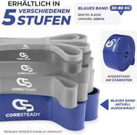 Coresteady Erősítő Gumiszalag Fitness Sávok Edzéshez és Izomépítéshez 3
