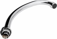 Cornat TEC351204 Okretna izljevna cijev za slavinu 165 mm – Izdržljiva i nehrđajuća – Aerator s mjehurićima zraka – Fleksibilni produžetak za slavinu – Kromirana 5
