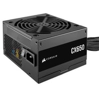 Napájací zdroj Corsair CX650 80 Plus Bronze ATX 650W, nemodulárny, tichý 120 mm ventilátor, čierny, britská zástrčka 2