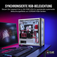 Digitálny ovládač Corsair iCUE COMMANDER CORE XT – ovládanie pre 6 PWM ventilátorov a 264 RGB LED, režim Zero RPM, sledovanie teploty, čierny 4