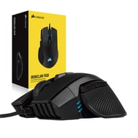 Káblová herná myš Corsair IRONCLAW RGB - 18000 DPI, 7 tlačidiel - čierna 9