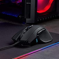 Káblová herná myš Corsair IRONCLAW RGB - 18000 DPI, 7 tlačidiel - čierna 2