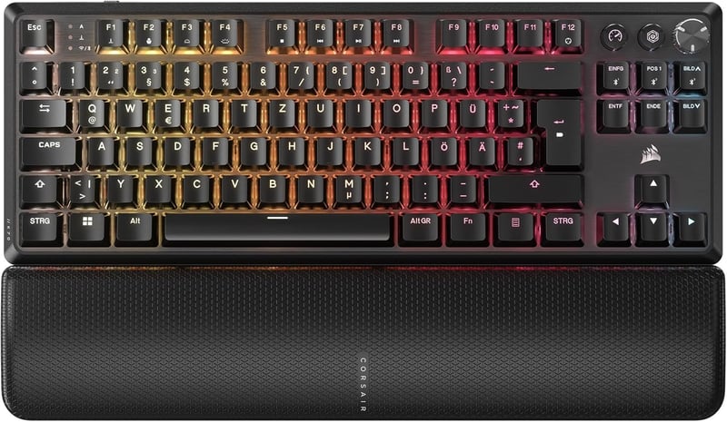 Corsair K70 CORE TKL Wireless RGB Mechanikus Gamer Billentyűzet QWERTZ