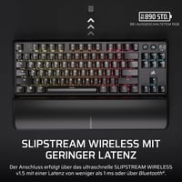 Corsair K70 CORE TKL Wireless RGB Mechanikus Gamer Billentyűzet QWERTZ 6