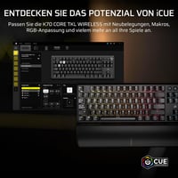 Corsair K70 CORE TKL Wireless RGB Mechanikus Gamer Billentyűzet QWERTZ 10