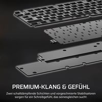 Corsair K70 CORE TKL Wireless RGB Mechanikus Gamer Billentyűzet QWERTZ 7