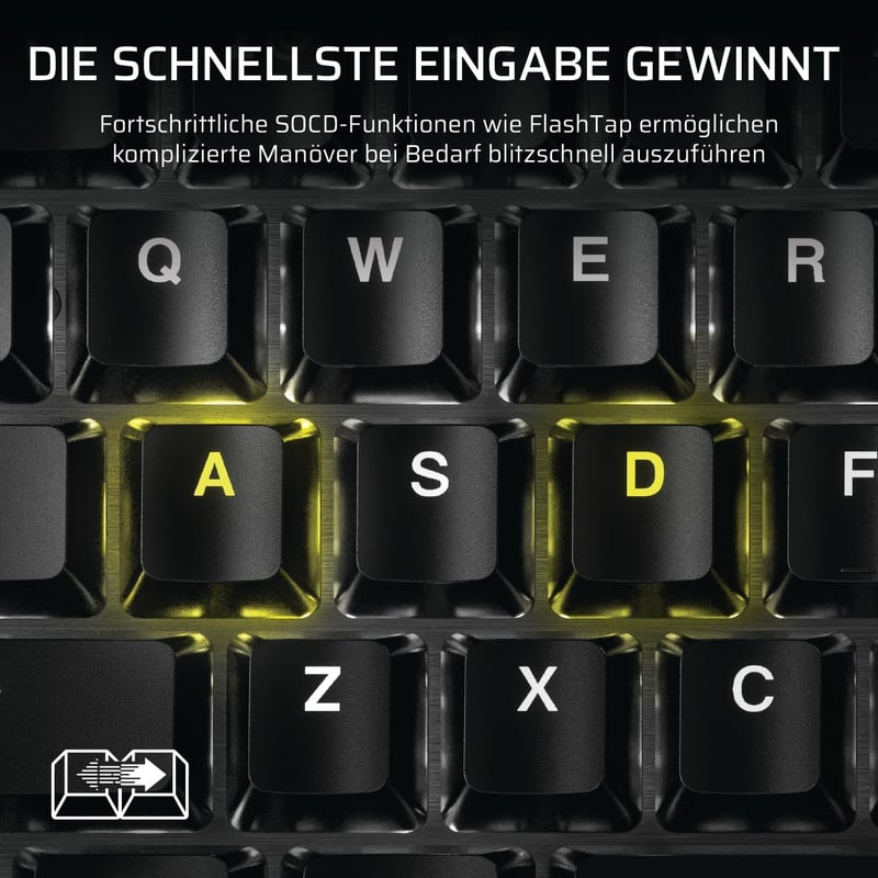 Corsair K70 CORE TKL Wireless RGB Mechanikus Gamer Billentyűzet QWERTZ